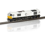 Class 77 EMD JT42CWRM Diesel - 3-Rail - Sound and Digital -- Euro Cargo Rail (Era VI, white, yellow)-1