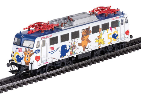 Class 110.3 Pants Crease Electric - 3-Rail - Sound and Digital -- Train Rental, Inc. TRI #110 469-4 (Elephant Express Scheme Era VI 2025, whit-1