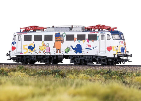 Class 110.3 Pants Crease Electric - 3-Rail - Sound and Digital -- Train Rental, Inc. TRI #110 469-4 (Elephant Express Scheme Era VI 2025, whit-3