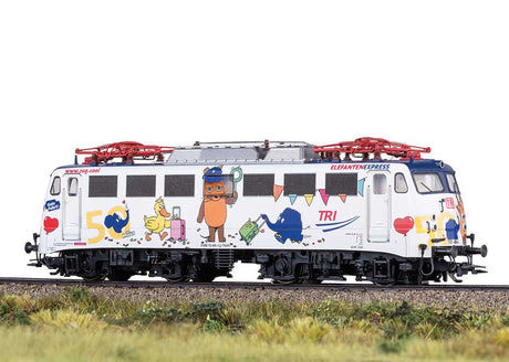 Class 110.3 Pants Crease Electric - 3-Rail - Sound and Digital -- Train Rental, Inc. TRI #110 469-4 (Elephant Express Scheme Era VI 2025, whit-4