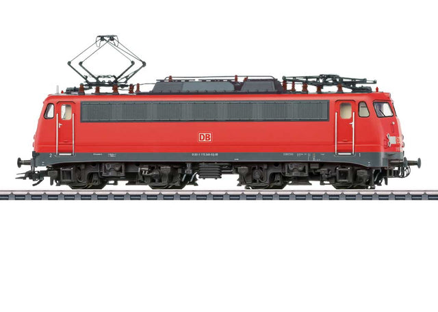 Class 115 Electric - 3-Rail - Sound and Digital -- German Railroad DB AG #115 346-9 (Era VI 2014, red, gray)