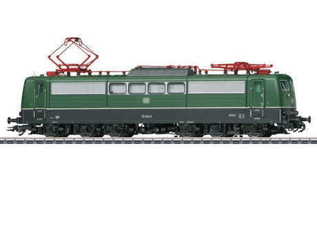 Class 151 Electric - 3-Rail - Sound and Digital -- German Federal Railroad DB #151 034-6 (Era IV 1974, green, black, silver)-2