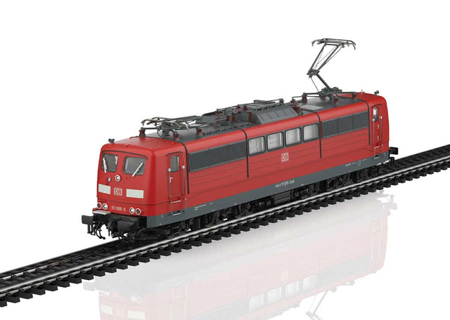 Class 151 Electric - 3-Rail - Sound and Digital -- German Railroad DB AG #151 035-3 (Era VI 2008, red, gray, white)-1