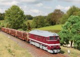 Class 220 Diesel Taigatrommel - 3-Rail - Sound and Digital -- German Railroad DB #220 274 (Era V 1994, red, gray)-3