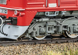 Class 120 Diesel - 3-Rail - Sound and Digital -- German State Railroad DR #120 323-1 (Era IV 1973, red, gray)-3