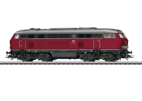 Class 217 Diesel - 3-Rail - Sound and Digital -- German Federal Railroad DB #217 018-1 (Era IV 1974, red, gray)