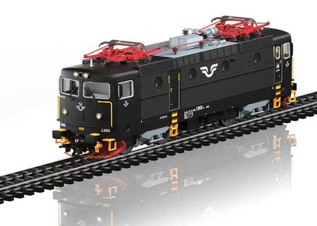 Class Rc 6 Electric - 3-Rail - Sound and Digital -- Swedish State Railways SJ (Era VI 2010, black, yellow, gray)-1