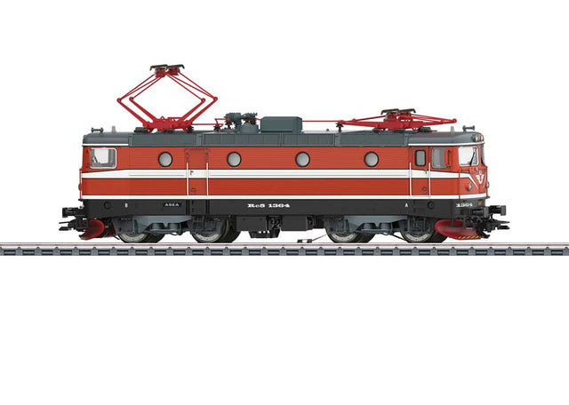 Class Rc 5 Electric - 3-Rail - Sound and Digital -- Swedish State Railways SJ (Era V 1990, red, white, gray)-1