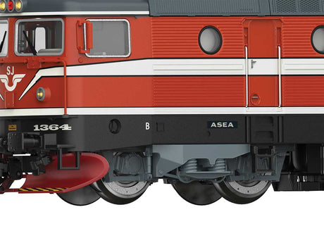 Class Rc 5 Electric - 3-Rail - Sound and Digital -- Swedish State Railways SJ (Era V 1990, red, white, gray)-4