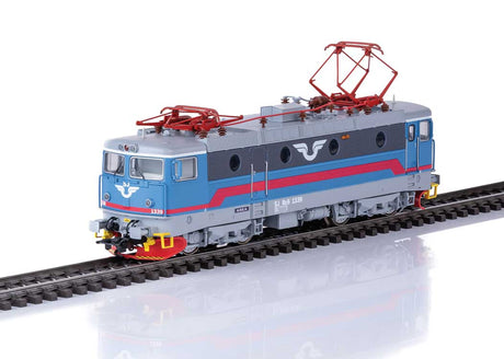 Class Rc 6 Electric - 3-Rail - Sound and Digital -- Swedish State Railways SJ (Era V 2000, blue, gray, red)-1
