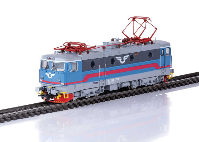 Class Rc 6 Electric - 3-Rail - Sound and Digital -- Swedish State Railways SJ (Era V 2000, blue, gray, red)-1