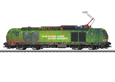 Siemens Vectron Class 248 Dual-Power - 3-Rail - Sound and Digital -- BUG Transportation Construction #248 024-2 (Era VI 2023, green, black, red)