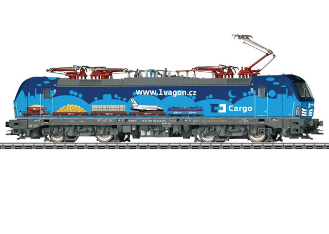 Siemens Vectron Class 383 Electric - 3-Rail - Sound and Digital -- CD Cargo #383 006-4 (Era VI, Promotional Scheme, blue, brown)