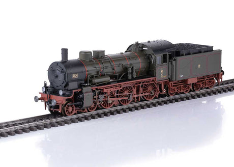 Class P8 4-6-0 - 3-Rail - Sound and Digital -- Royal Prussian Railroad KPEV #2424 (Era 1 1915, brown, black, red)-1