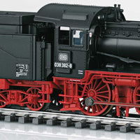 Class 038 4-6-0 - 3-Rail - Sound and Digital -- German Federal Railroad DB #038 382-8 (Era IV 1970-1971, black, red)