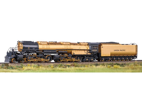 4-8-8-4 Big Boy with Coal Tender - 3-Rail - Sound and Digital -- Union Pacific #4000 (Fantasy Real 24-Karat Gold Plating, black)-1