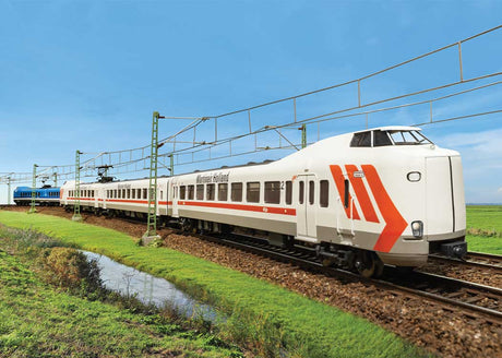 Class ICM-1 Koploper 3-Car Electric Rail Car Train - 3-Rail - Sound & Digital -- Dutch State Railways NS (Era IV 1986, Martinair Holland, white, red, gray)-2