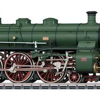 Class S 3/6 4-6-2 Hochhaxige/High Stepper - 3-Rail - Sound and Digital -- Royal Bavarian State Railways #3624 (Era I 1912; green, red)