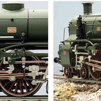 Class S 3/6 4-6-2 Hochhaxige/High Stepper - 3-Rail - Sound and Digital -- Royal Bavarian State Railways #3624 (Era I 1912; green, red)