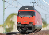 Class Re 460 Electric - 3-Rail - Sound and Digital -- Swiss Federal Railways SBB #460 067-2 (Era VI 2021, red, gray)-3