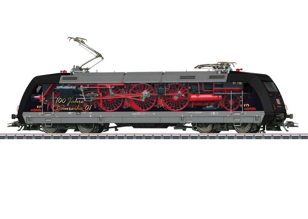 Class 101 Electric - 3-Rail - Sound and Digital -- German Railroad DB AG (Era VI 2025, Class 01 100th Anniversary Scheme)
