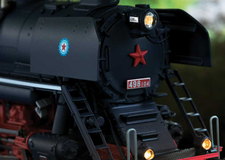 Class 498.1 4-8-2 Albatros - 3-Rail - Sound and Digital -- Slovak Republic Railways SZ #498.104 (Era VI 2023, black, red)-3