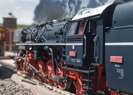 Class 498.1 4-8-2 Albatros - 3-Rail - Sound and Digital -- Slovak Republic Railways SZ #498.104 (Era VI 2023, black, red)-5