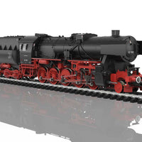 Class 52 2-10-0 w/Witte Deflectors & Tub Tender - 3-Rail w/Sound & Digital -- German Federal Railroad DB #52 1530 (Era III 1951-1952, black, red)