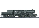 Class 52 2-10-0 Tub Tender - 3-Rail - Sound and Digital -- German State Railroad DR #52 1400 (Era II 1943-1944, dark gray)-2