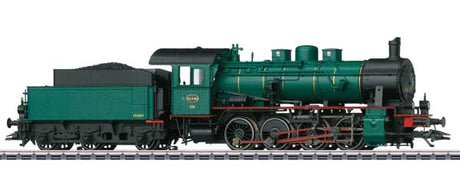Class 81 0-8-0 - 3-Rail - Sound and Digital -- Belgian State Railways SNCB #81.340 (Era III 1950s, green, black, red)
