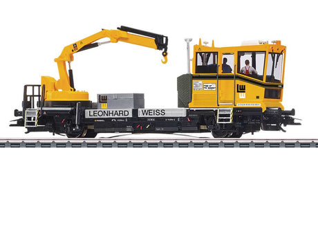 Robel 54.22 Track Maintenance Car - 3-Rail - Sound and Digital -- Leonhard Weiss (Era VI 2020, yellow, black, gray)