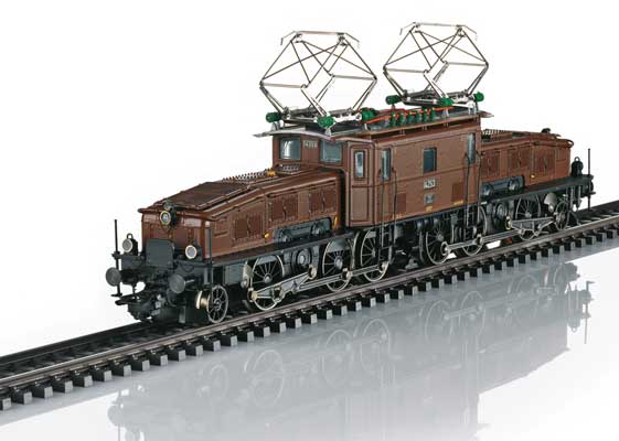 Class Ce 6/8 II Crocodile Electric - 3-Rail - Sound and Digital -- Swiss Federal Railways SBB/CFF/FFS #14253 (Era VI, Museum Scheme, brown)-1