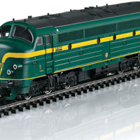 NOHAB Class 53 Diesel - 3-Rail - Sound and Digital -- Belgian State Railways SNCB-NMBS 5319 (Era IV, green, yellow)