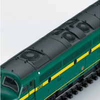 NOHAB Class 53 Diesel - 3-Rail - Sound and Digital -- Belgian State Railways SNCB-NMBS 5319 (Era IV, green, yellow)
