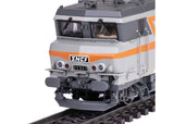 Class BB 22200 Electric - 3-Rail - Sound and Digital -- French State Railways SNCF #BB 22200 (Era VI 1985, gray, orange)-3