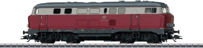 Class V 160 Lollo - 3-Rail - Sound and Digital -- German Federal Railroad DB  V 160 006 (Era III 1961, red, gray)