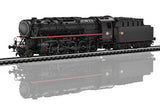 Class 150 X 2-10-0 w/Coal Tender - 3-Rail w/Sound & Digital -- French State Railways SNCF #150 X 192 (Era III 1958, black, red)-1