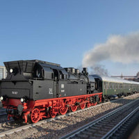 Class 78 4-6-4T - 3-Rail - Sound and Digital -- German Federal Railroad DB 78 507 (Era III 1965, black, red)