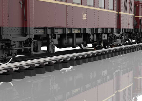 Class ET 85 Rail Car - 3-Rail - Sound and Digital -- German Federal Railroad DB #ET 85 21, ES 85 20. (Era III 1958, red, black)-5