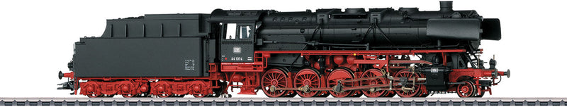 Class 44 2-10-0 - 3-Rail - Sound and Digital -- German Federal Railroad DB 44 1374 (Era III 1962-1963, black, red)-1