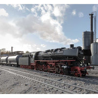 Class 44 2-10-0 - 3-Rail - Sound and Digital -- German Federal Railroad DB 44 1374 (Era III 1962-1963, black, red)