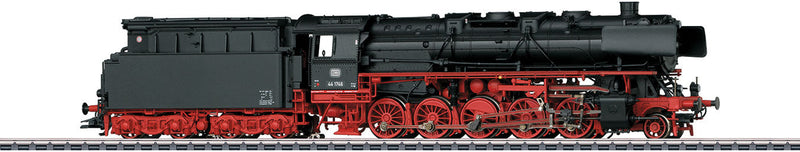 Class 44 2-10-0, Oil Tender- 3-Rail - Digital -- German Federal Railroad DB 44 1746 (Era III 1961, black, red)