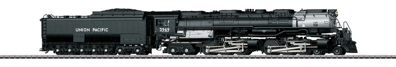 4-6-6-4 Challenger with Coal Tender - 3-Rail - Sound and Digital -- Union Pacific 3969 (1950s, black, silver)