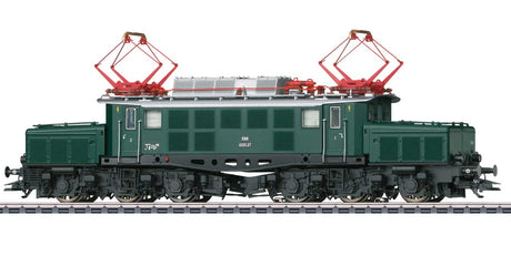 Class 1020 Electric - 3-Rail - Sound and Digital -- Austrian Federal Railways OBB 1020.27 (Era III 1955, fir green, silver)-2
