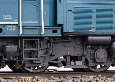 Class 194 Electric - 3-Rail - Sound and Digital -- German Federal Railroad DB #194 178-0 (Era IV 1980, blue, gray, white)-4