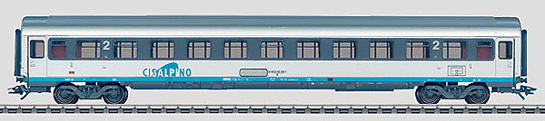 2nd Class Express Train Passenger Car -- Italian State Railways (Cisalpino, Inc.)