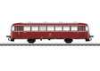 Class 998.0 Rail Bus Trailer - 3-Rail - Ready to Run -- German Federal Railroad DB #998 042-6 (Era IV 1970s, red, gray)-1