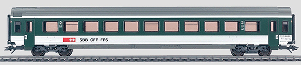 Express Passenger Car 2nd Class -- Switzerland (SBB)