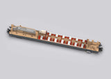 Type AD Combine, Type WR Diner, 2 Type B Coaches - 3-Rail - Ready to Run -- Swiss Federal Railways SBB/CFF/FFS (Era IV 1975, Swiss Express, gray, orange-2
