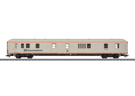 Type Dm 903 Baggage Car- 3-Rail - Ready to Run -- German Federal Railroad DB (Era IV 1987, gray, orange)